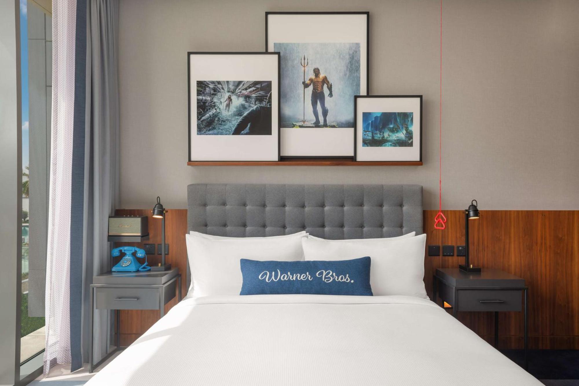 The Wb Abu Dhabi, Curio Collection By Hilton酒店 外观 照片 A guest room at the West Hollywood Hotel